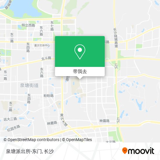 泉塘派出所-东门地图