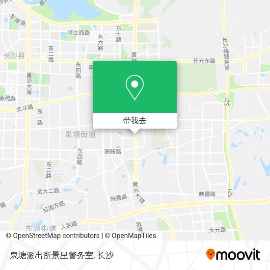 泉塘派出所景星警务室地图