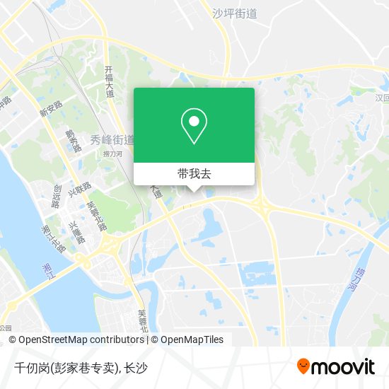 千仞岗(彭家巷专卖)地图