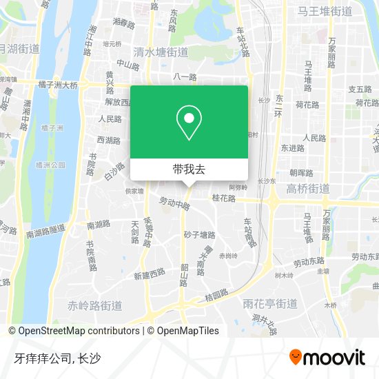 牙痒痒公司地图