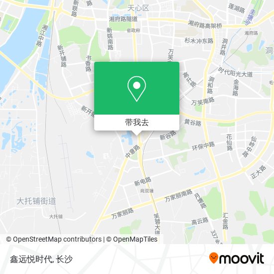 鑫远悦时代地图