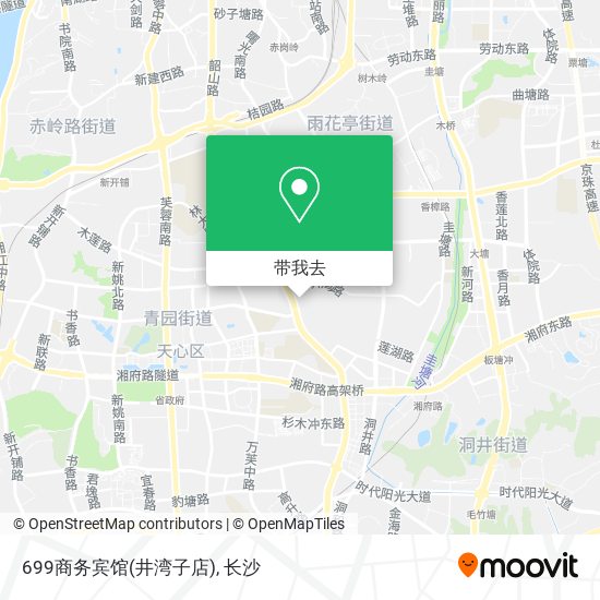 699商务宾馆(井湾子店)地图