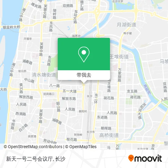 新天一号二号会议厅地图