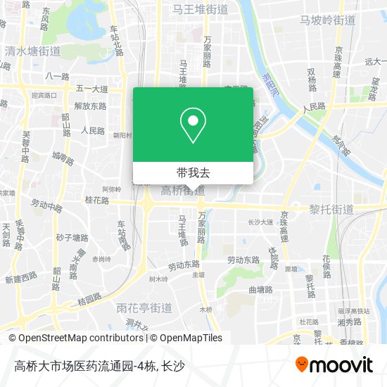 高桥大市场医药流通园-4栋地图