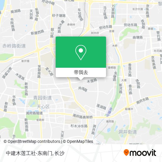 中建木莲工社-东南门地图