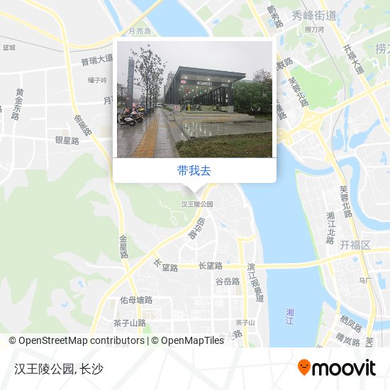 汉王陵公园地图