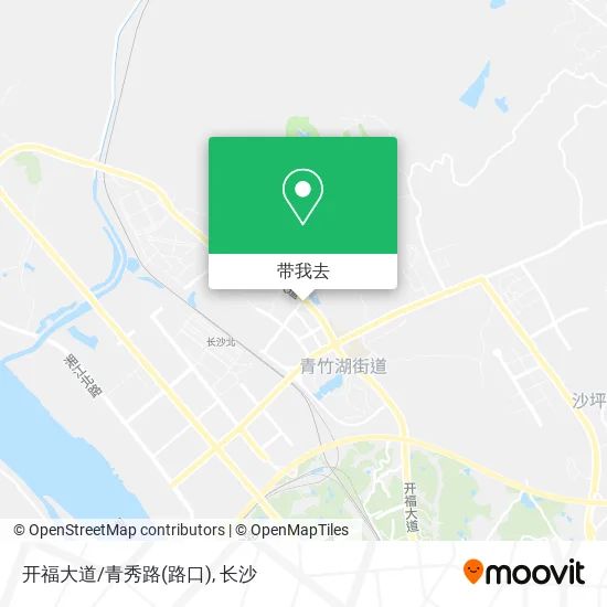 开福大道/青秀路(路口)地图