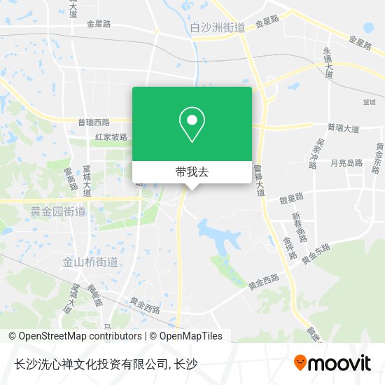 长沙洗心禅文化投资有限公司地图