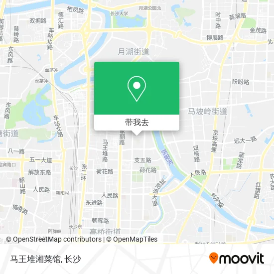 马王堆湘菜馆地图