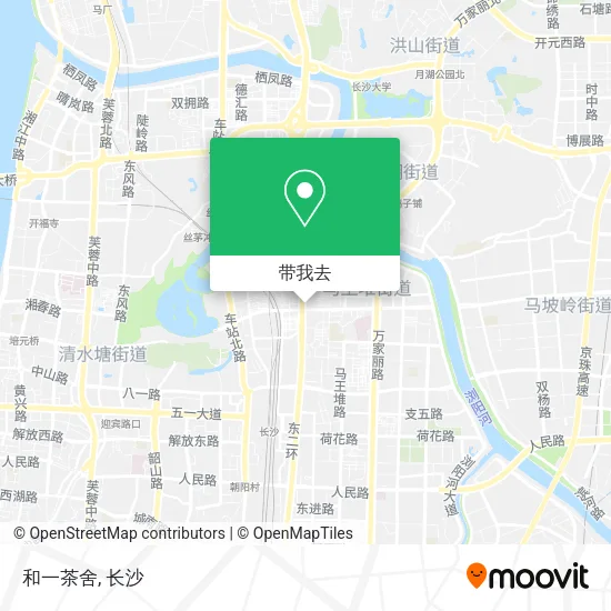 和一茶舍地图