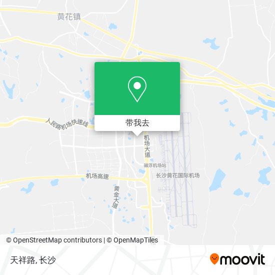 天祥路地图