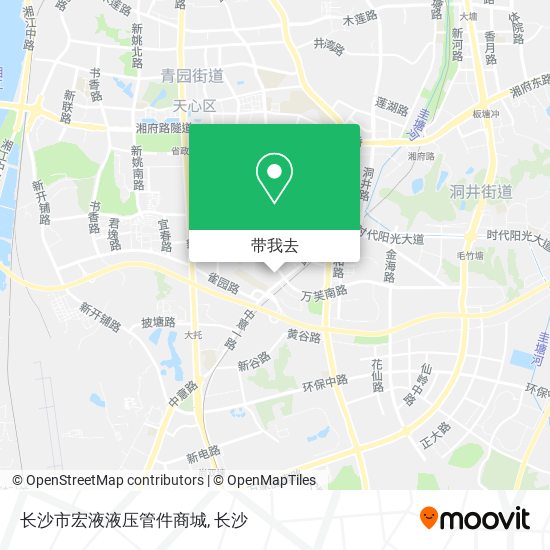 长沙市宏液液压管件商城地图
