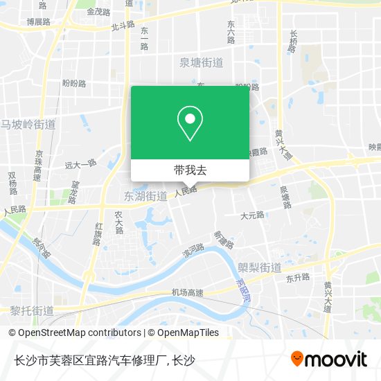 长沙市芙蓉区宜路汽车修理厂地图