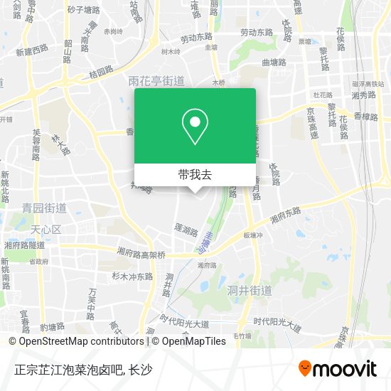 正宗芷江泡菜泡卤吧地图