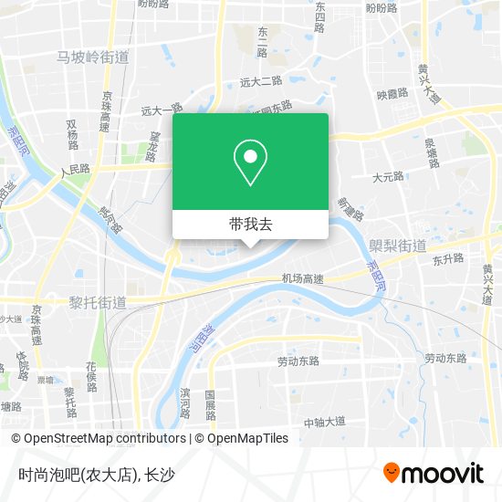 时尚泡吧(农大店)地图