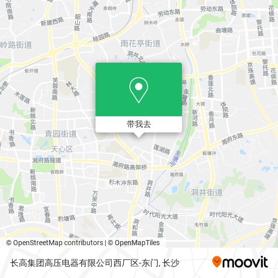 长高集团高压电器有限公司西厂区-东门地图