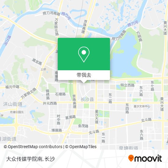 大众传媒学院南地图