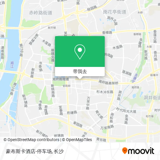 豪布斯卡酒店-停车场地图