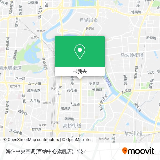 海信中央空调(百纳中心旗舰店)地图