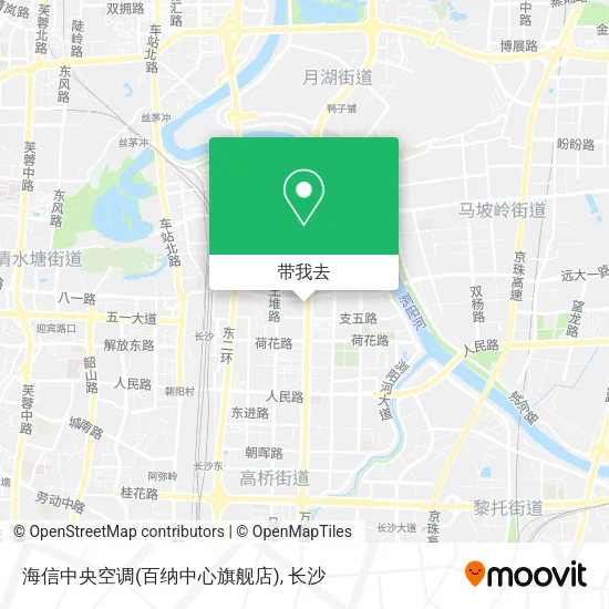 海信中央空调(百纳中心旗舰店)地图