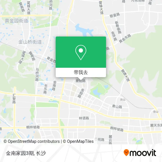 金南家园3期地图