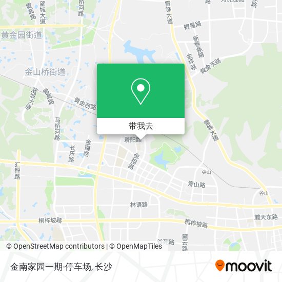 金南家园一期-停车场地图