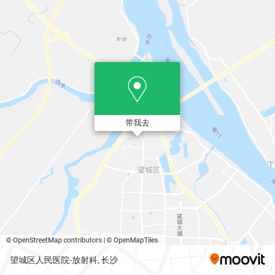 望城区人民医院-放射科地图