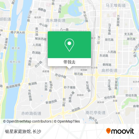 银星家庭旅馆地图