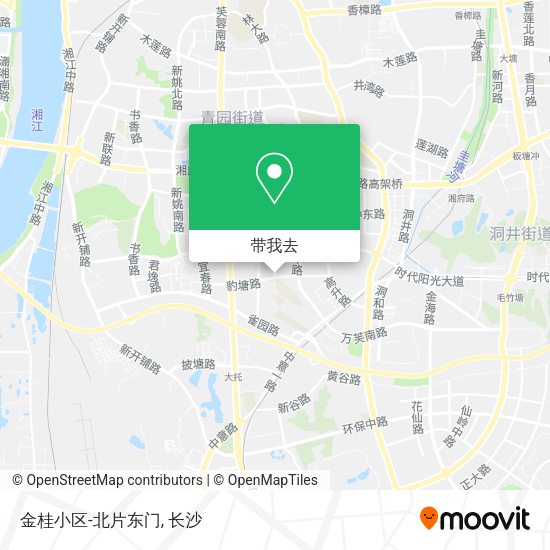 金桂小区-北片东门地图