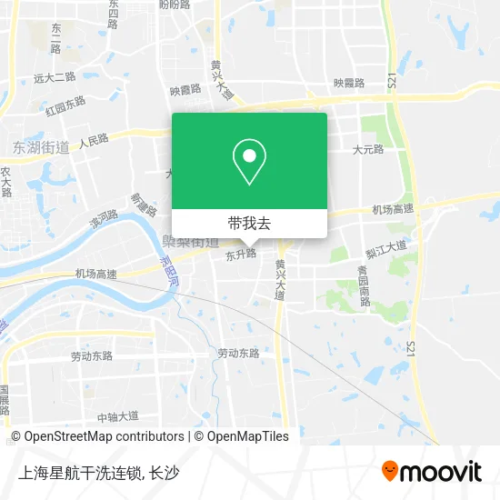 上海星航干洗连锁地图