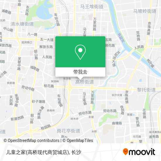 儿童之家(高桥现代商贸城店)地图