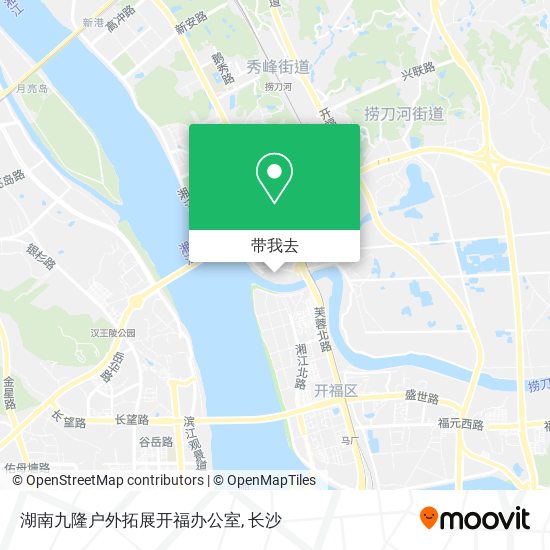湖南九隆户外拓展开福办公室地图