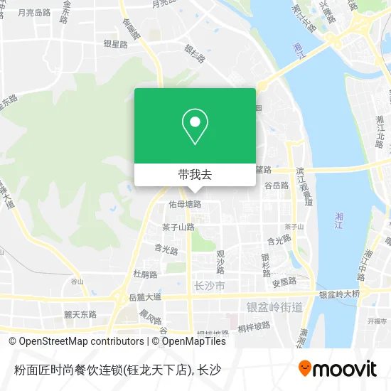 粉面匠时尚餐饮连锁(钰龙天下店)地图