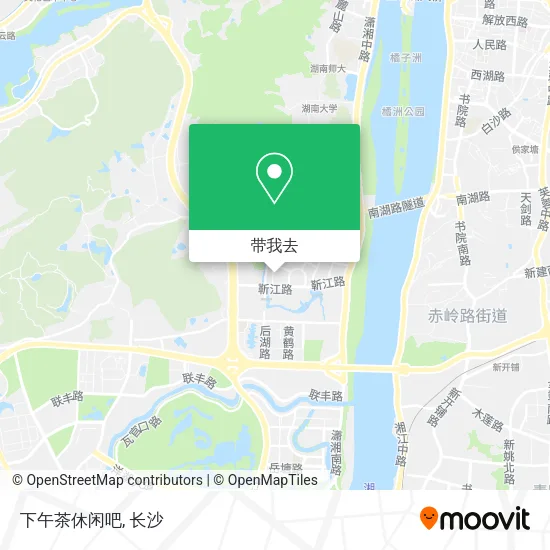 下午茶休闲吧地图