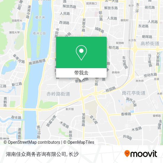 湖南佳众商务咨询有限公司地图