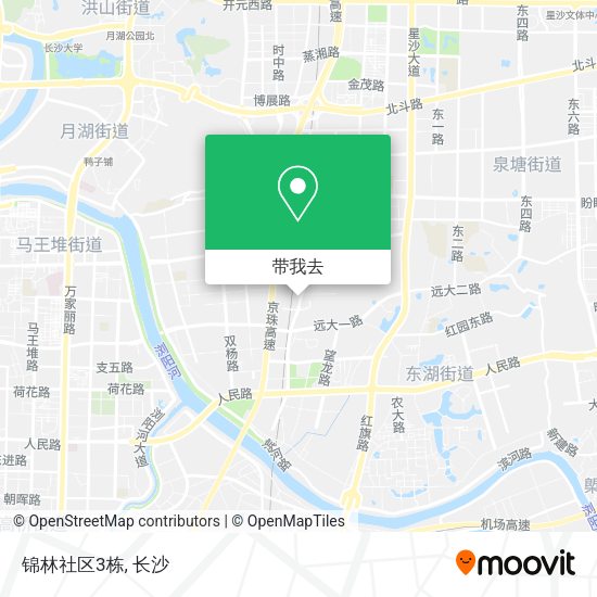 锦林社区3栋地图