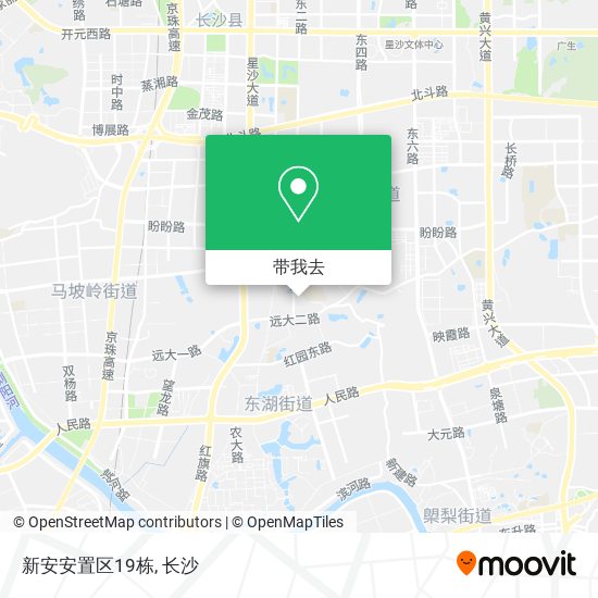 新安安置区19栋地图