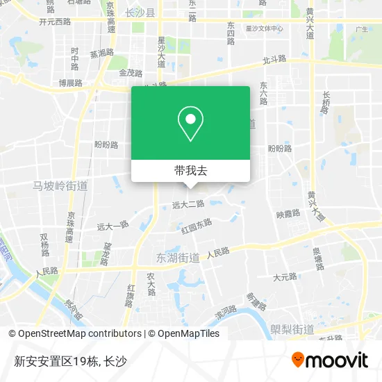 新安安置区19栋地图