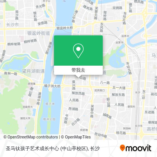 圣马钛孩子艺术成长中心 (中山亭校区)地图