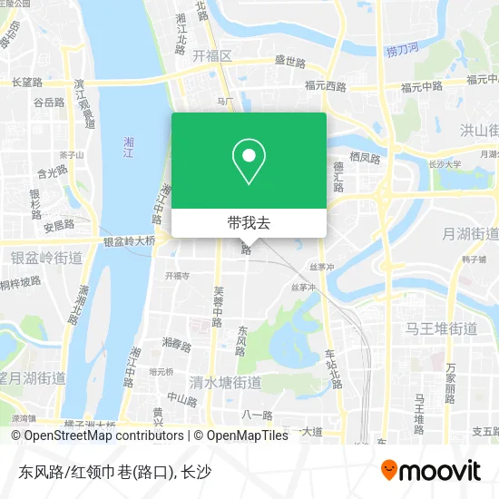 东风路/红领巾巷(路口)地图