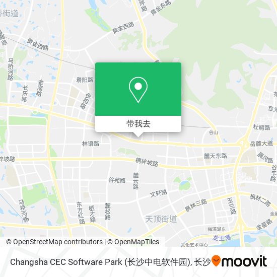 Changsha CEC Software Park (长沙中电软件园)地图