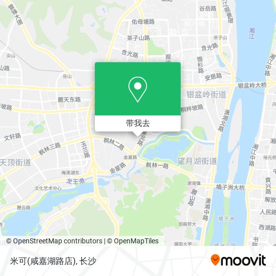 米可(咸嘉湖路店)地图