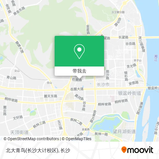 北大青鸟(长沙大计校区)地图