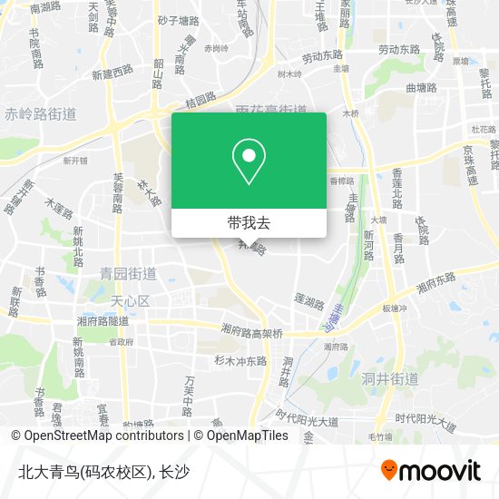 北大青鸟(码农校区)地图