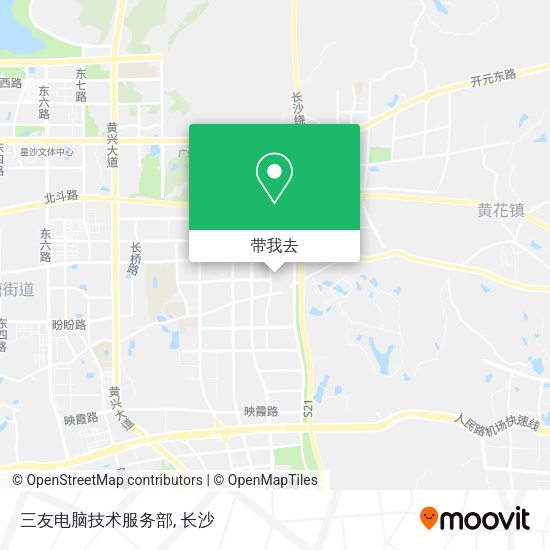 三友电脑技术服务部地图