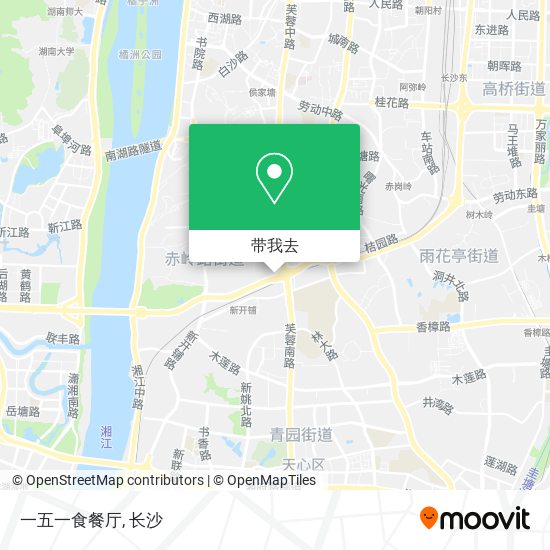 一五一食餐厅地图