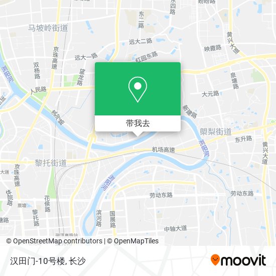 汉田门-10号楼地图
