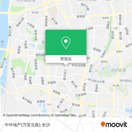 中环地产(万芙北路)地图