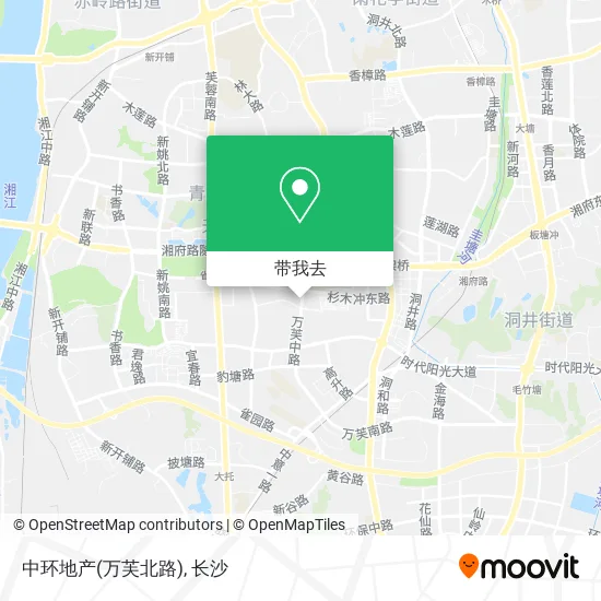 中环地产(万芙北路)地图
