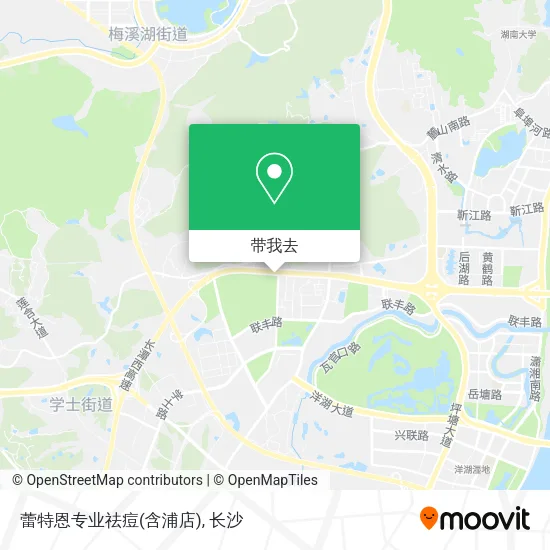 蕾特恩专业祛痘(含浦店)地图
